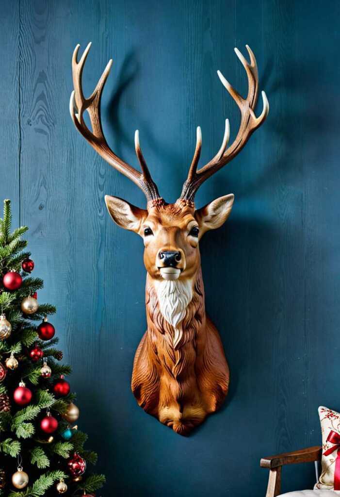 Reindeer Head Wall Mounts