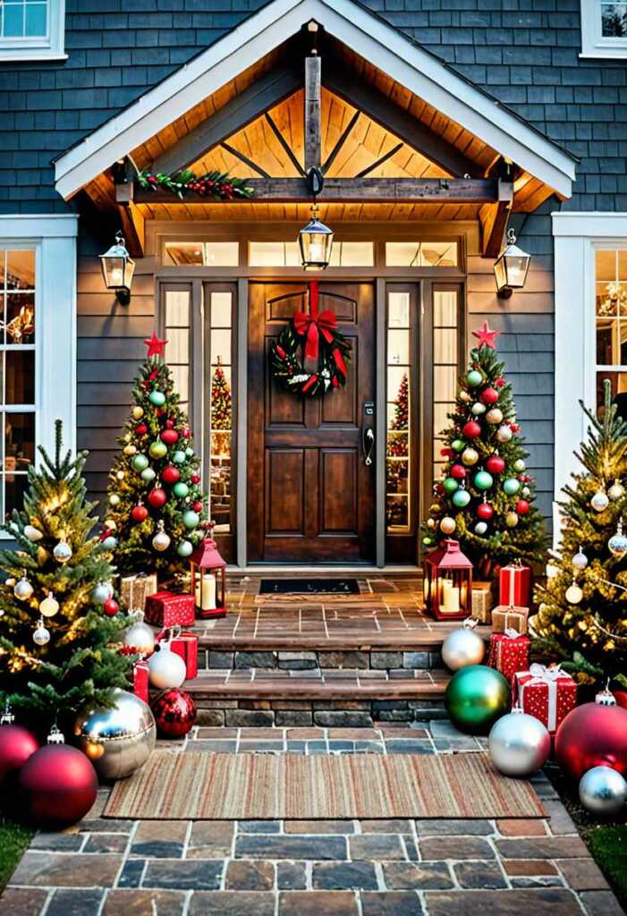 Rustic Christmas Outdoor Decor