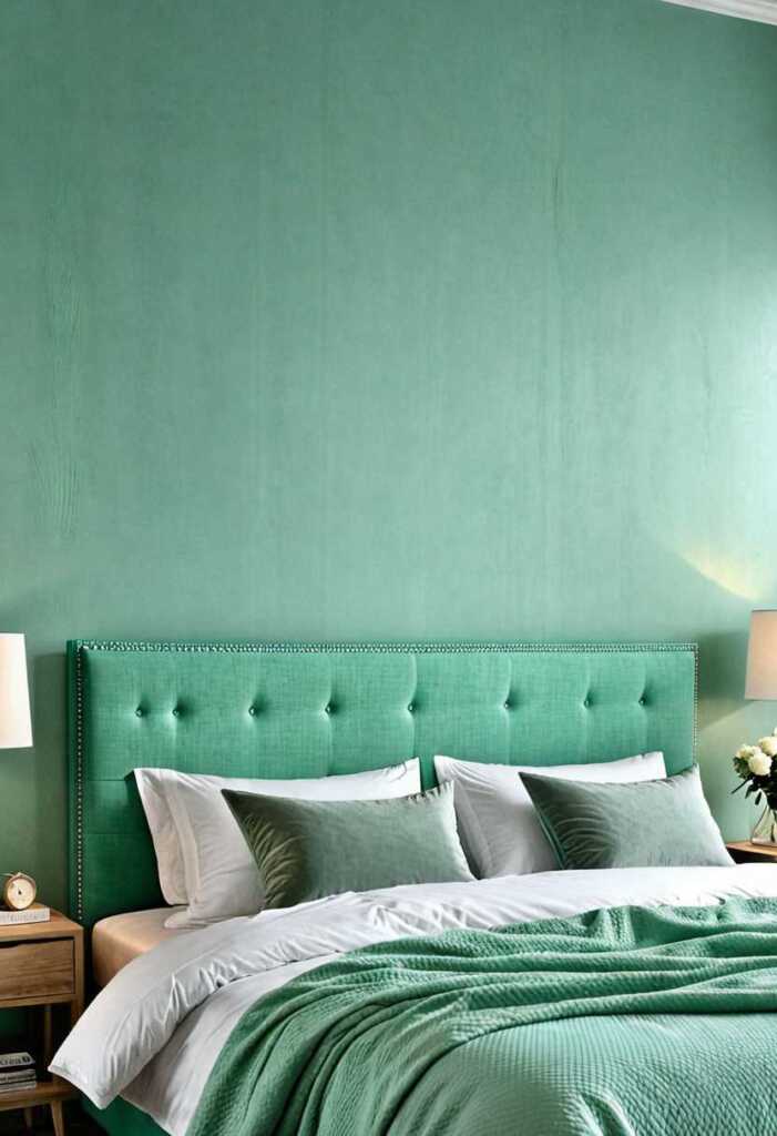 Seafoam Green Headboard