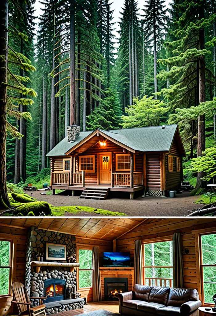 Secluded Forest Cabin