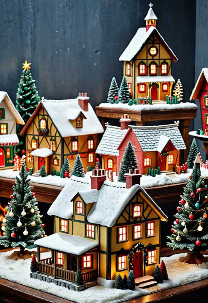 Vintage Christmas Villages