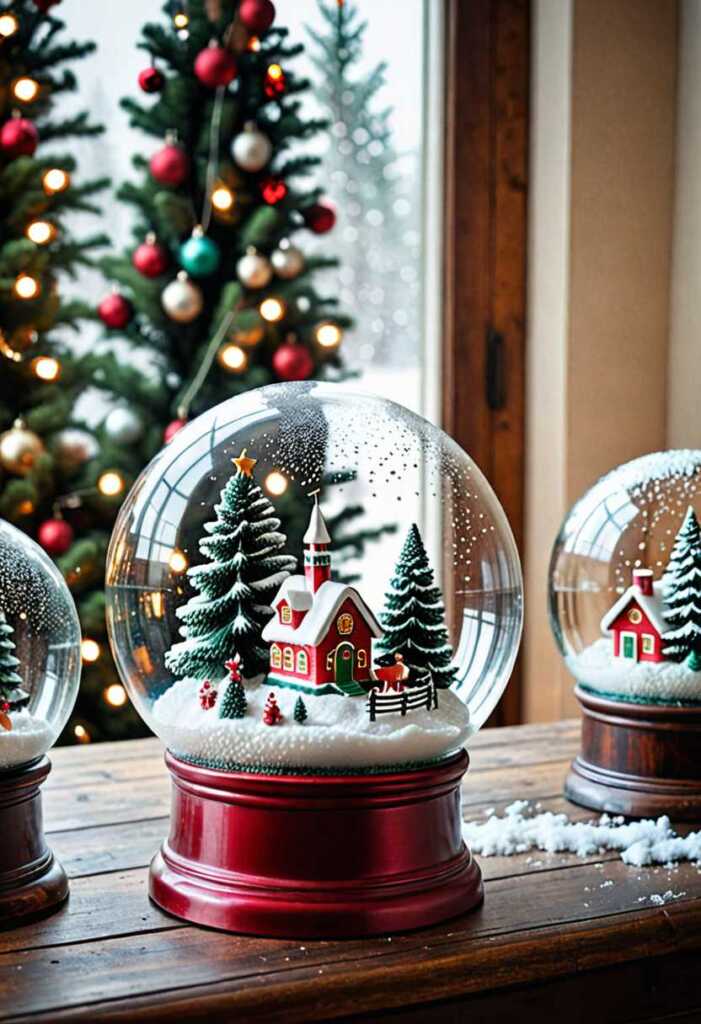 Vintage Snow Globes