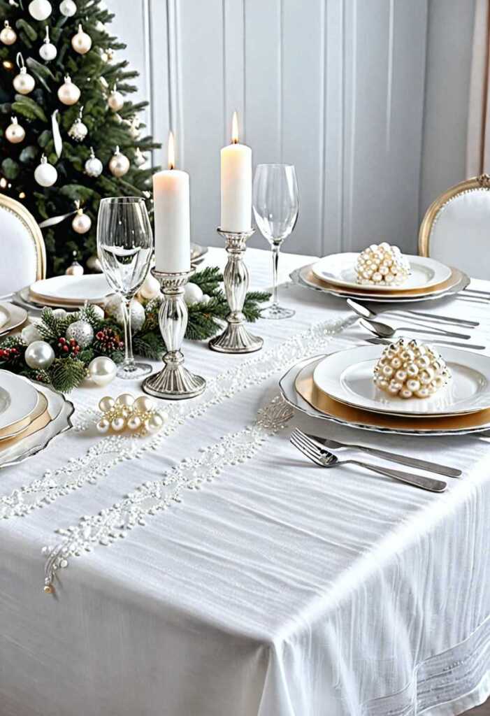 White and Pearl for a Luxurious Touch