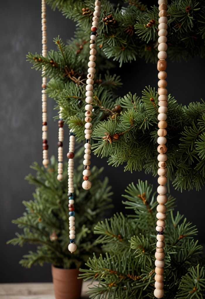 Wood Bead Garland