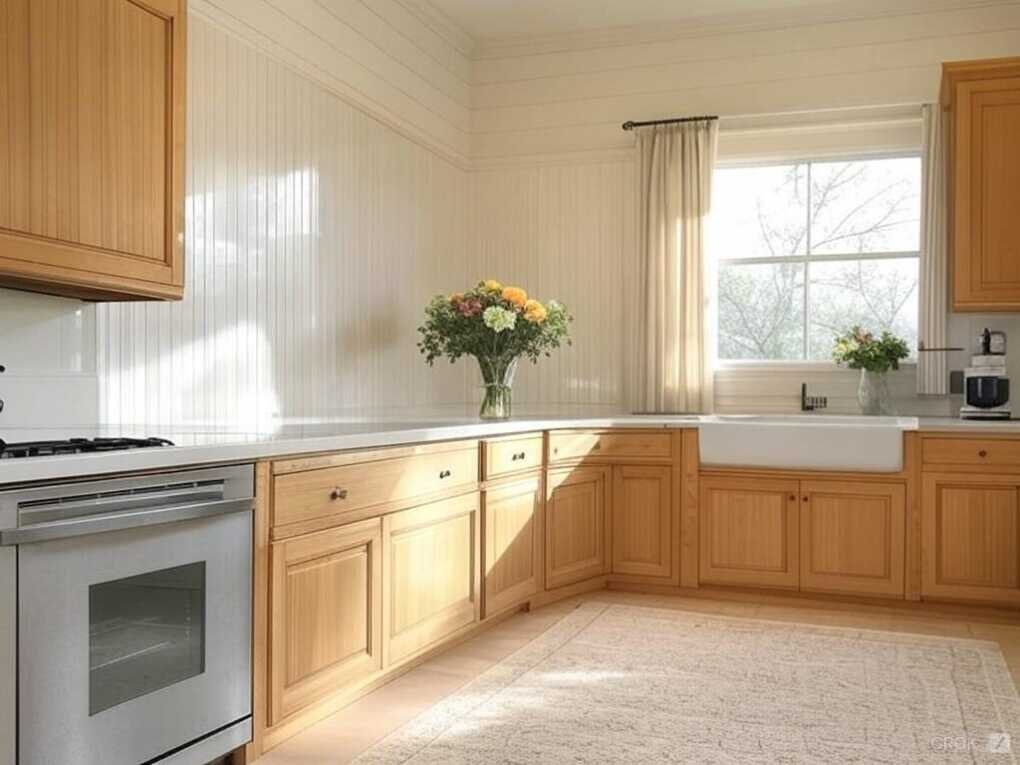 Beadboard in the Kitchen