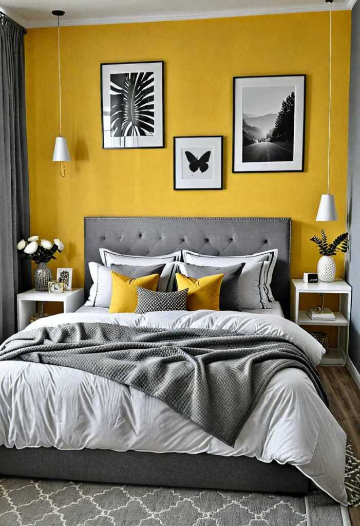 Bold Yellowxies with Soft Gray