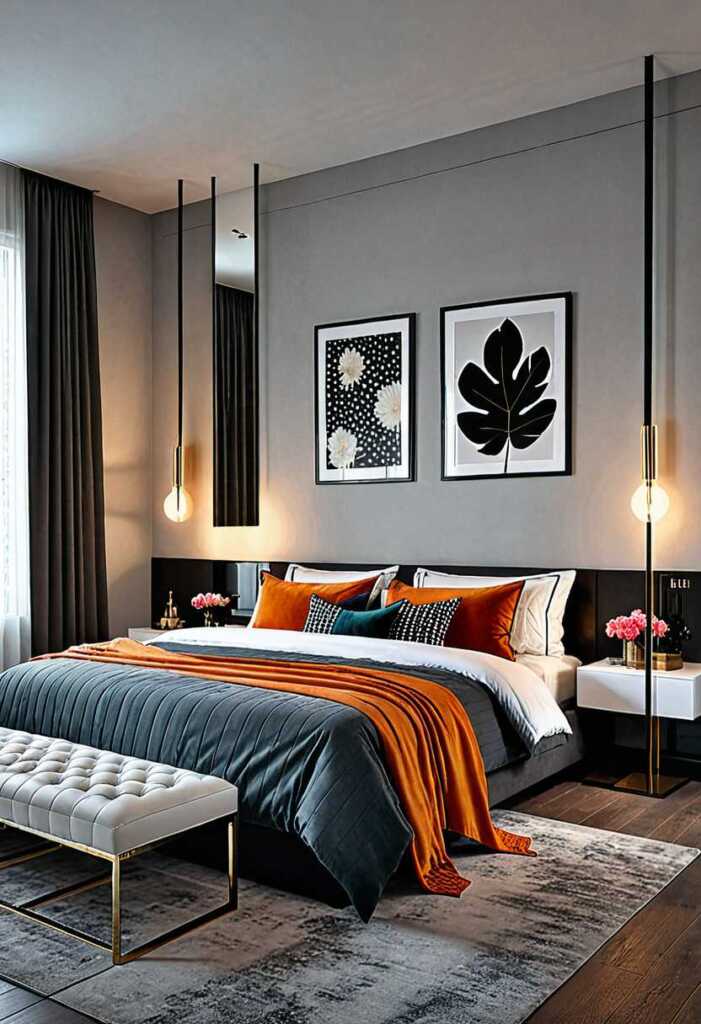 Chic Urban Master Bedroom