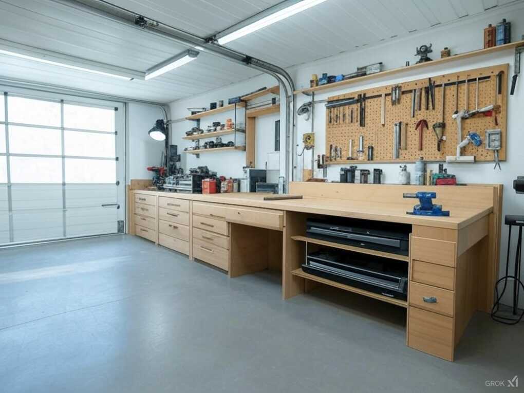 Install a Custom Sliding Workbench