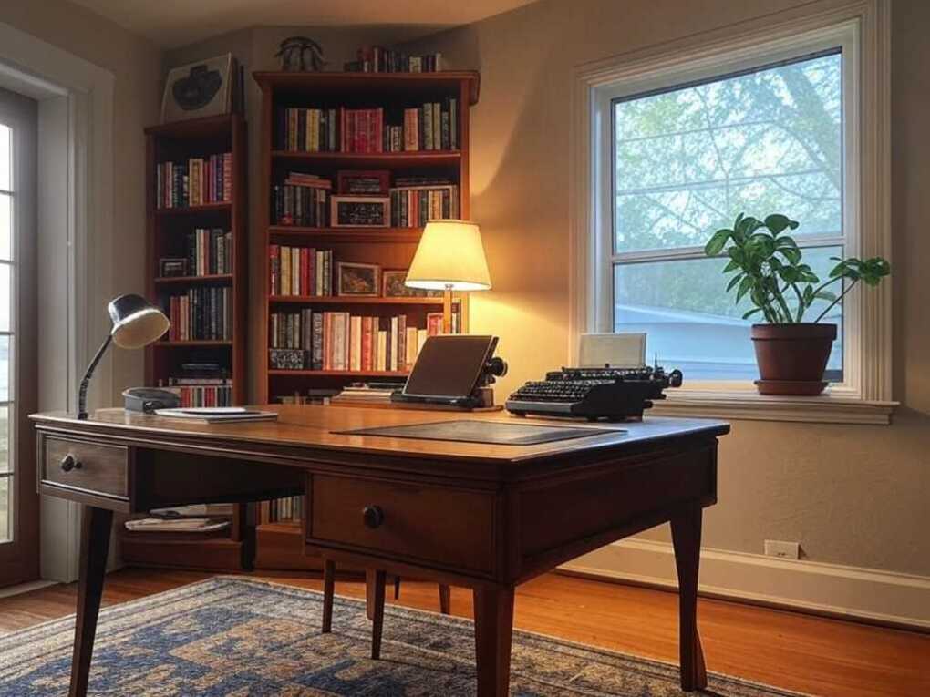 Midcentury Home Office Ideas