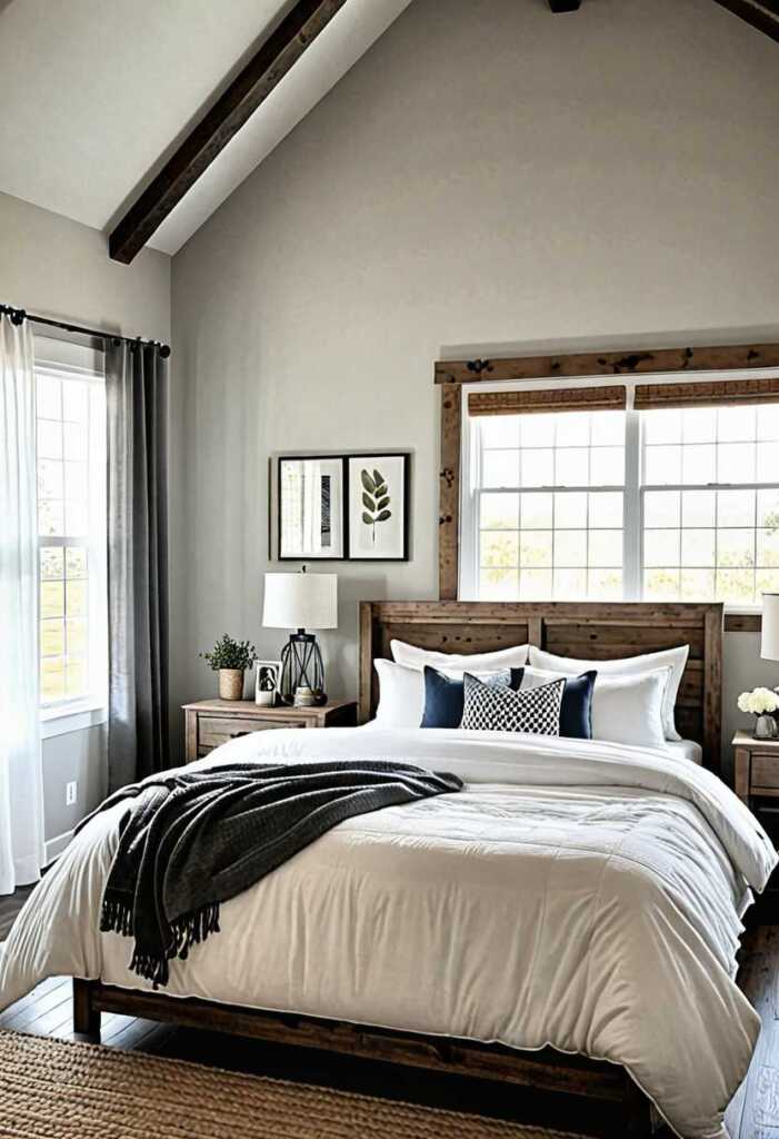 Modern Farmhouse Master Bedroom