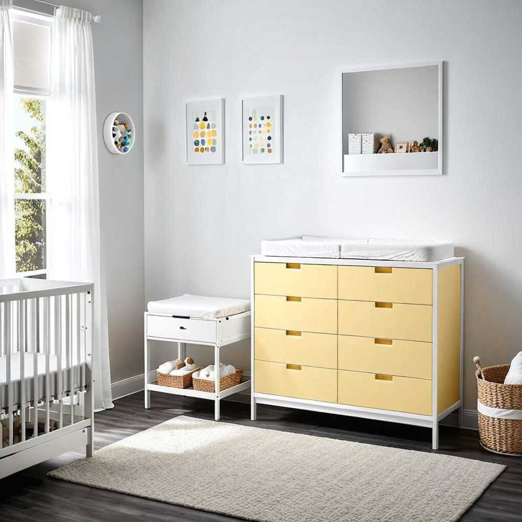 SLATTUM Changing Table and Dresser