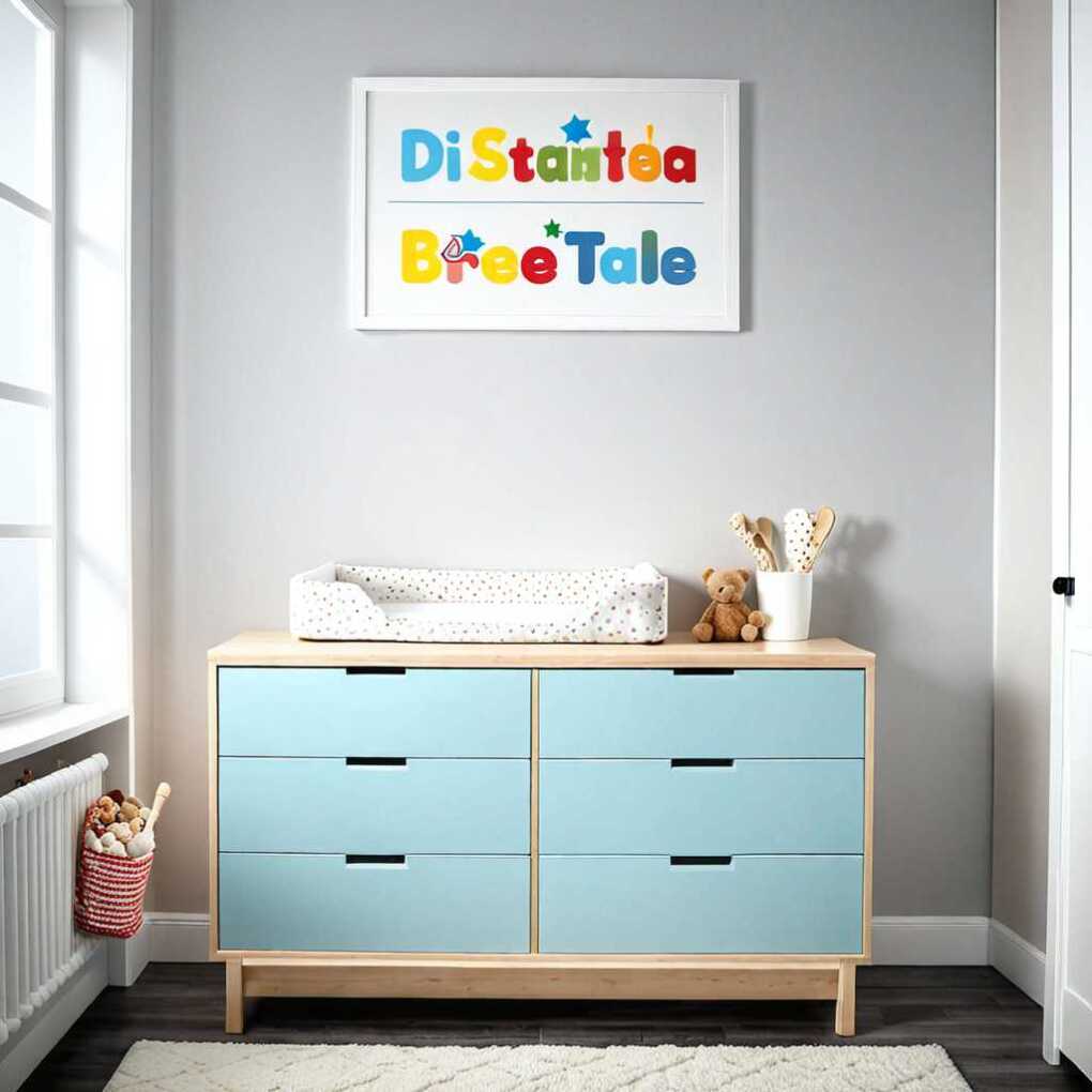 SVARSTA Changing Table and Dresser