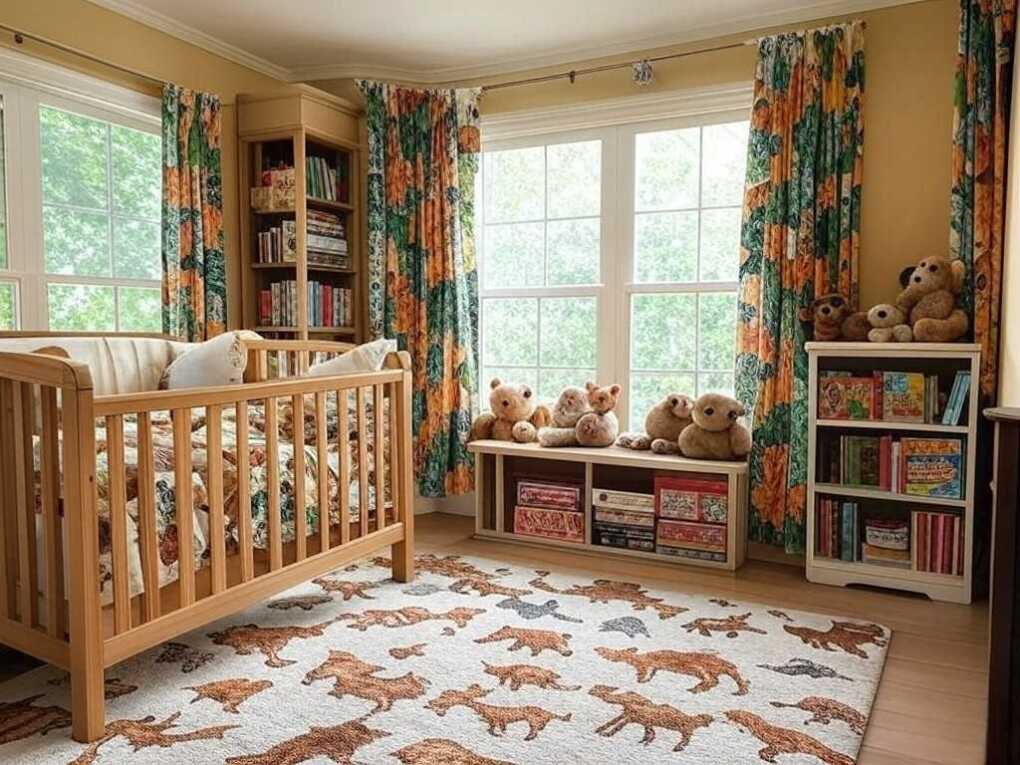 Animal-Themed Curtains