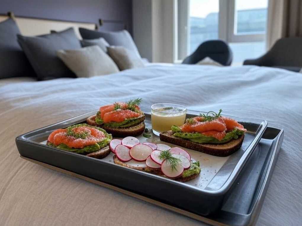 Avocado Toast with Smoked Salmon