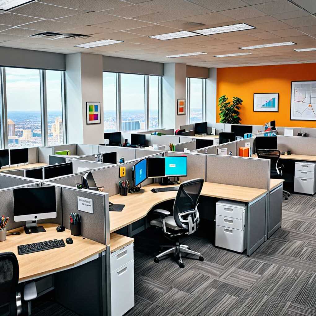 Cubicle Inspiration Ideas for a Creative Workspace