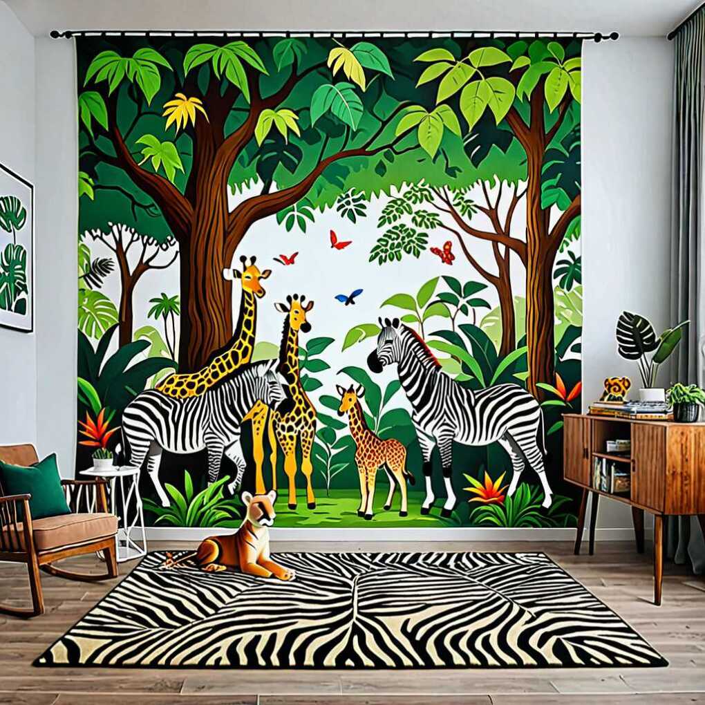 Jungle-Themed Rugs