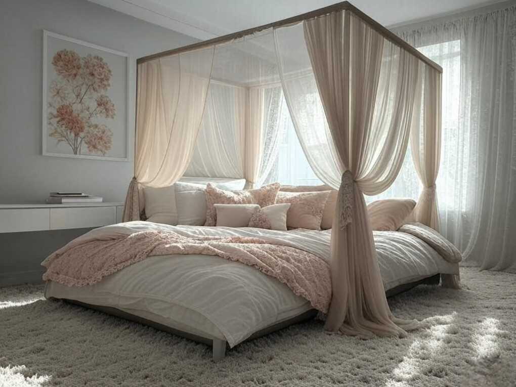 Modern Romantic Bedroom Decor