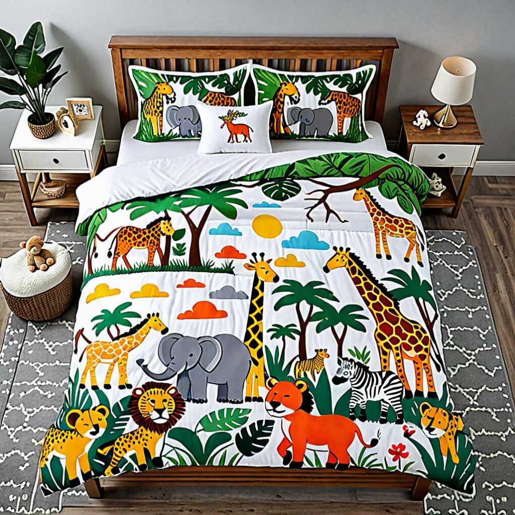 Safari-Themed Bedding