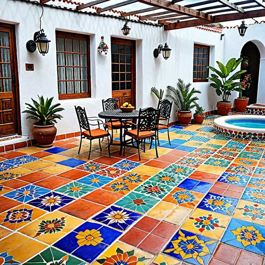 Vibrant Tile Work