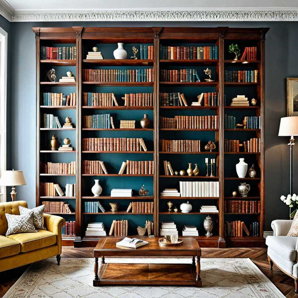 Vintage Bookcases for a Classic Touch