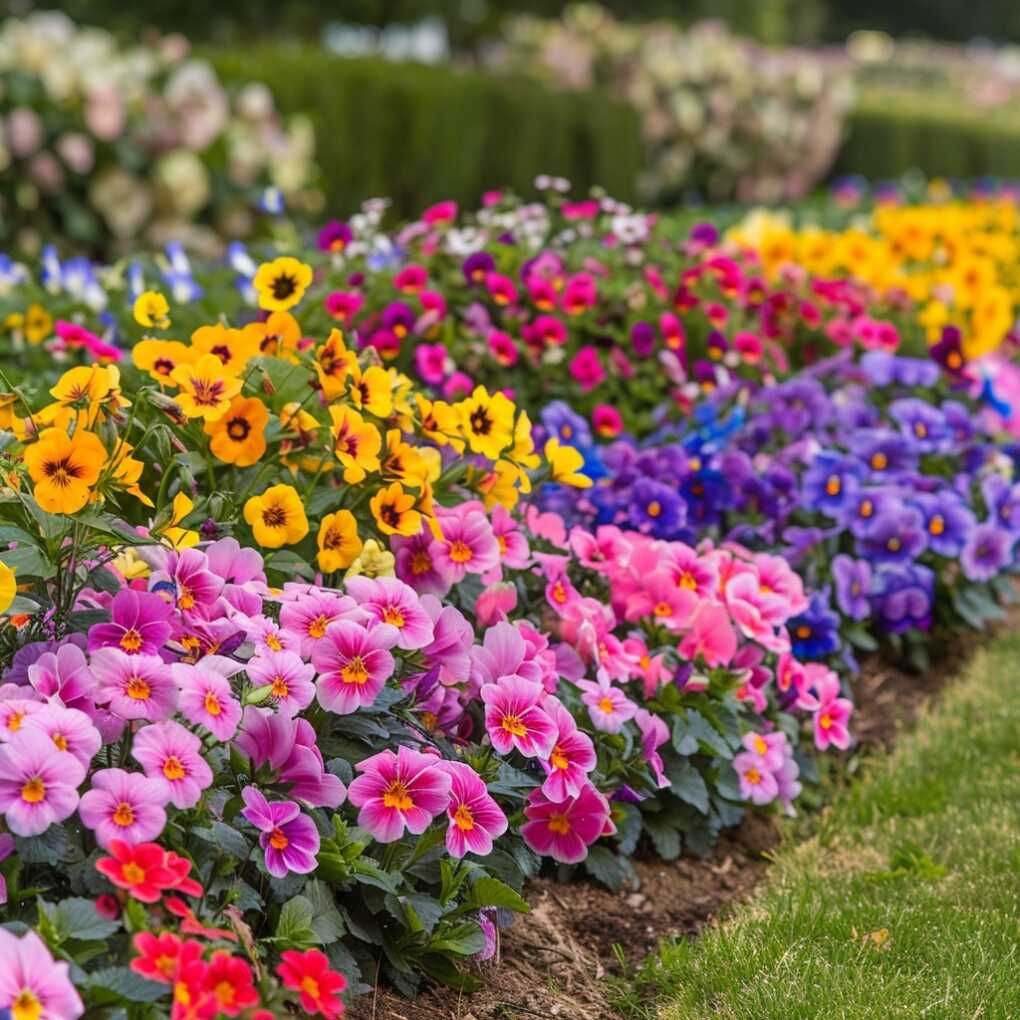 Annual Flower Bed