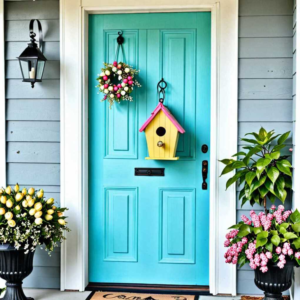 Birdhouse Door Hanger