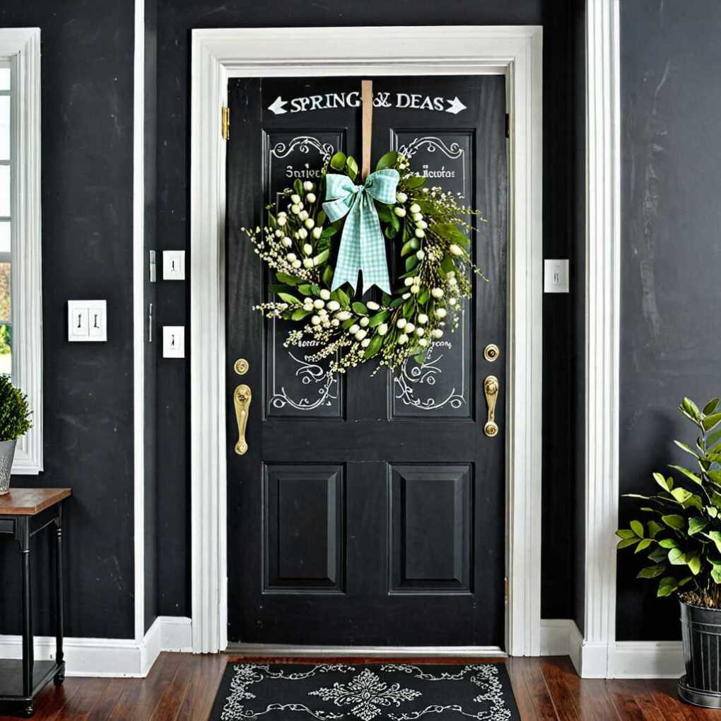 Chalkboard Door Hanger