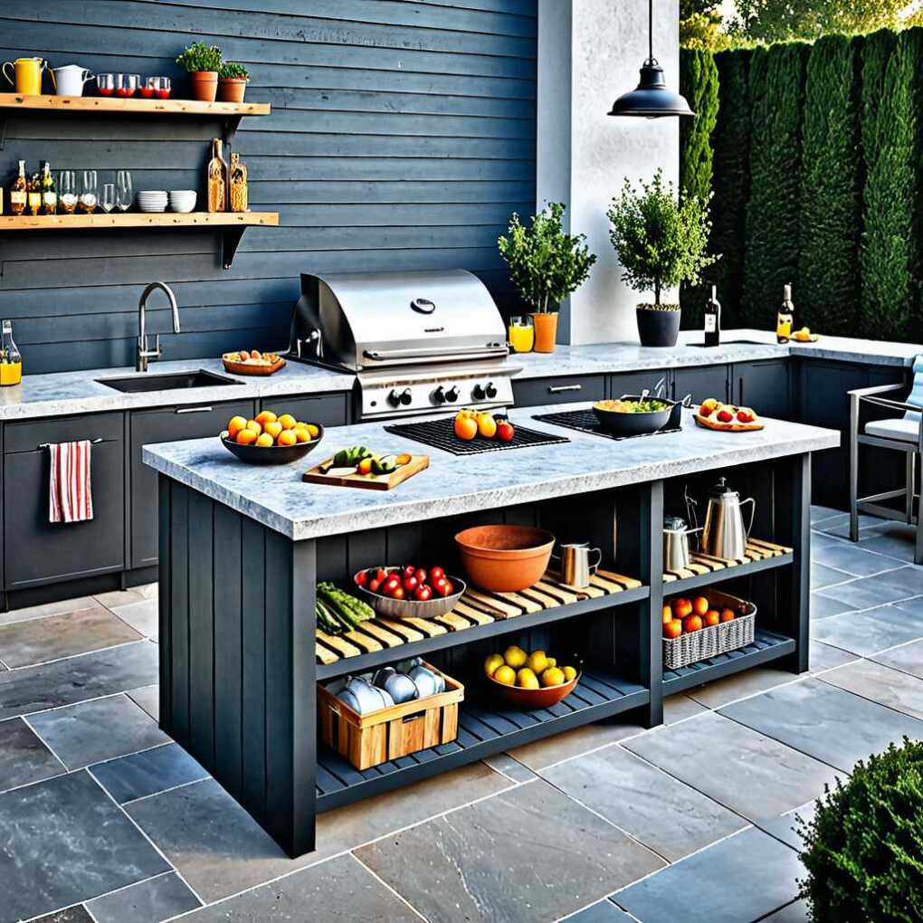 DIY Simple Outdoor Kitchen Ideas