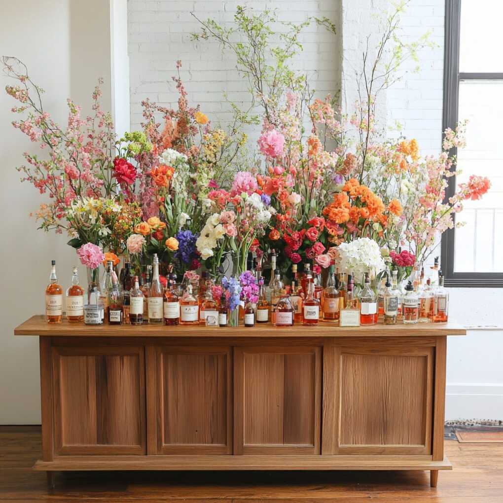 Easy Flower Bar Ideas