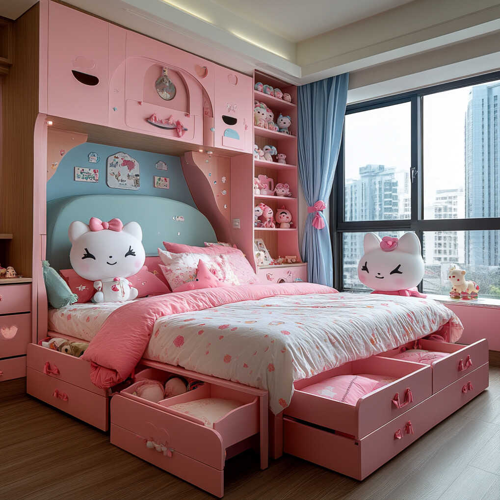 Hello Kitty Storage Solutions