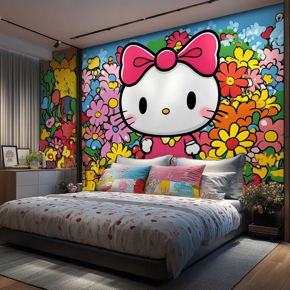 Hello Kitty Wall Art