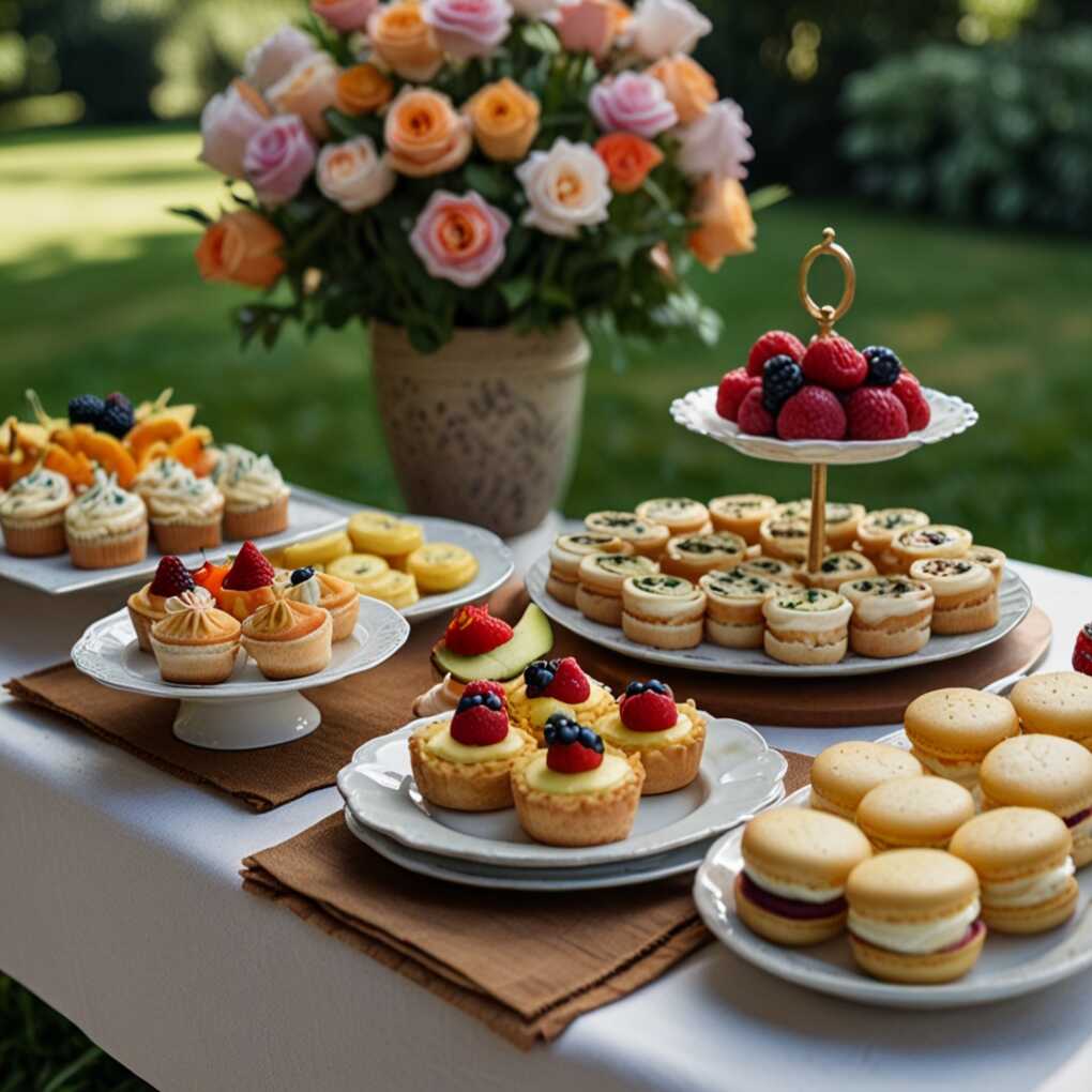 Serve Classic Tea Party Foods