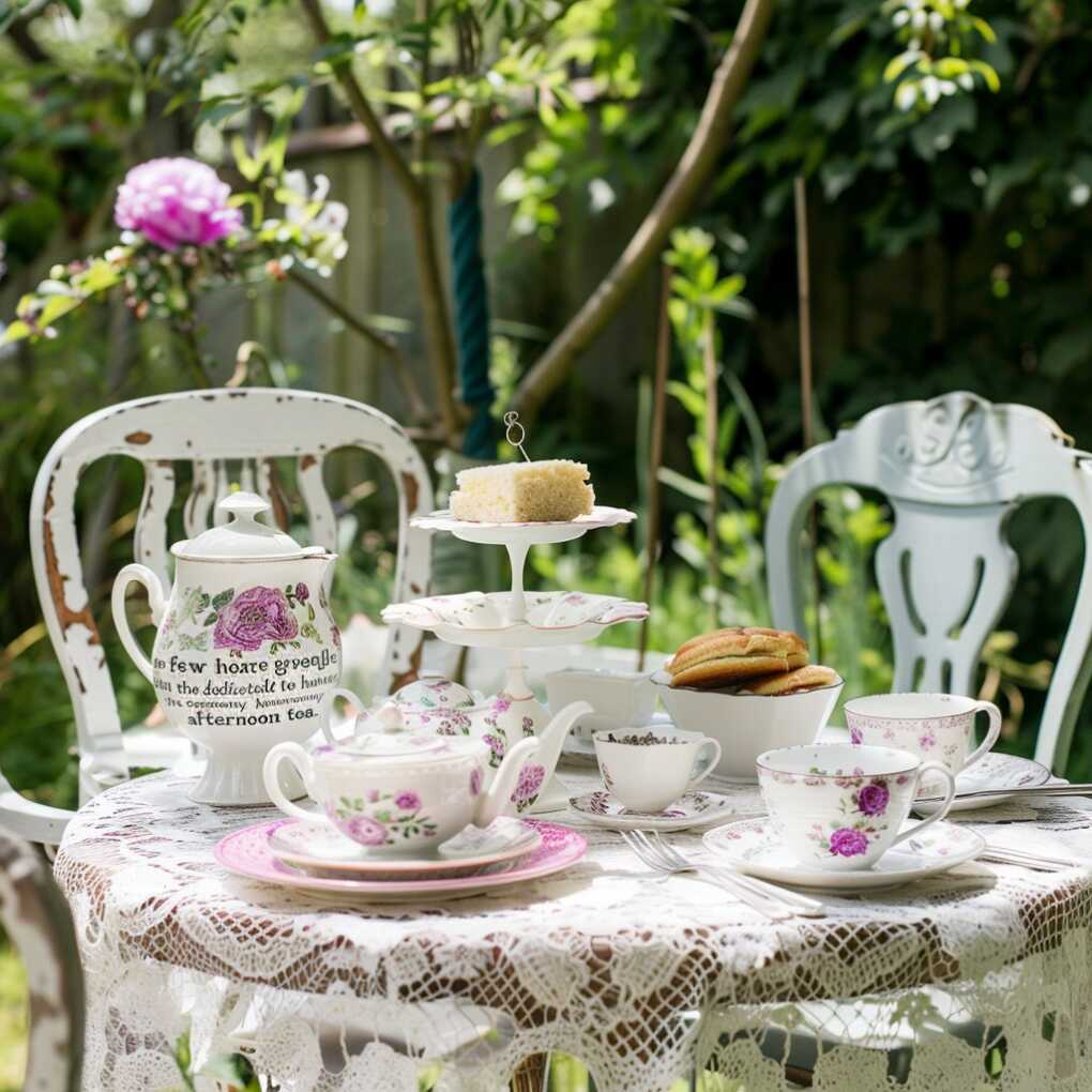 Vintage Tea Party Garden