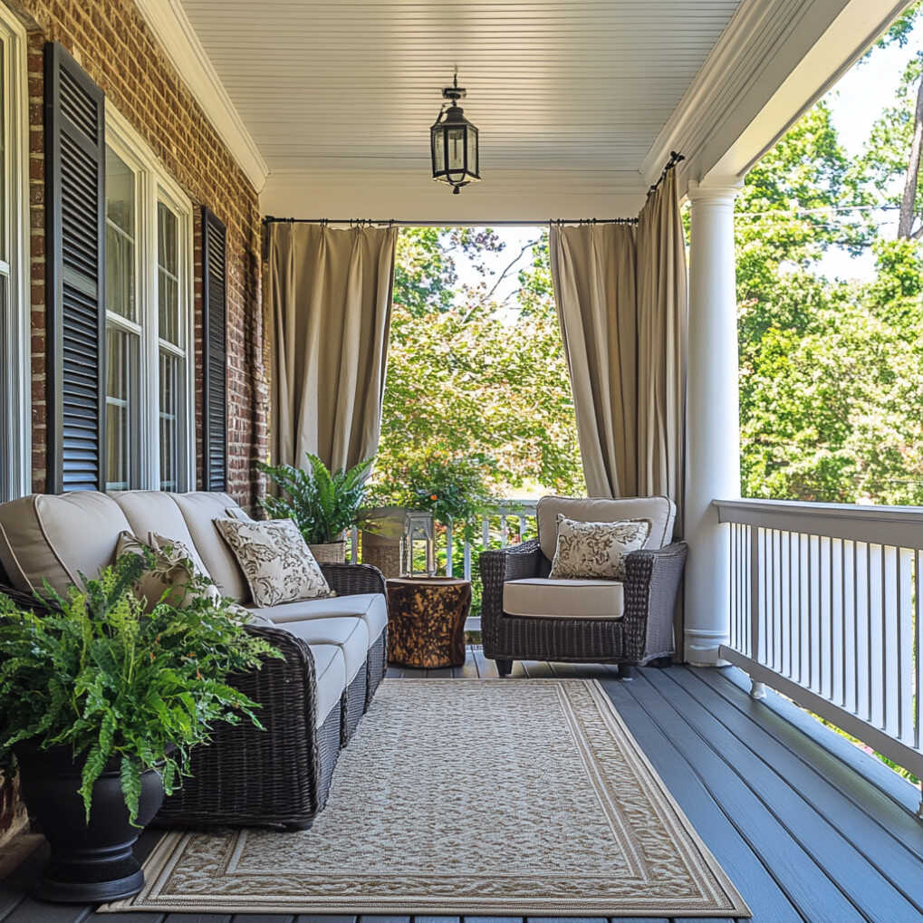 Weather-resistant Curtains